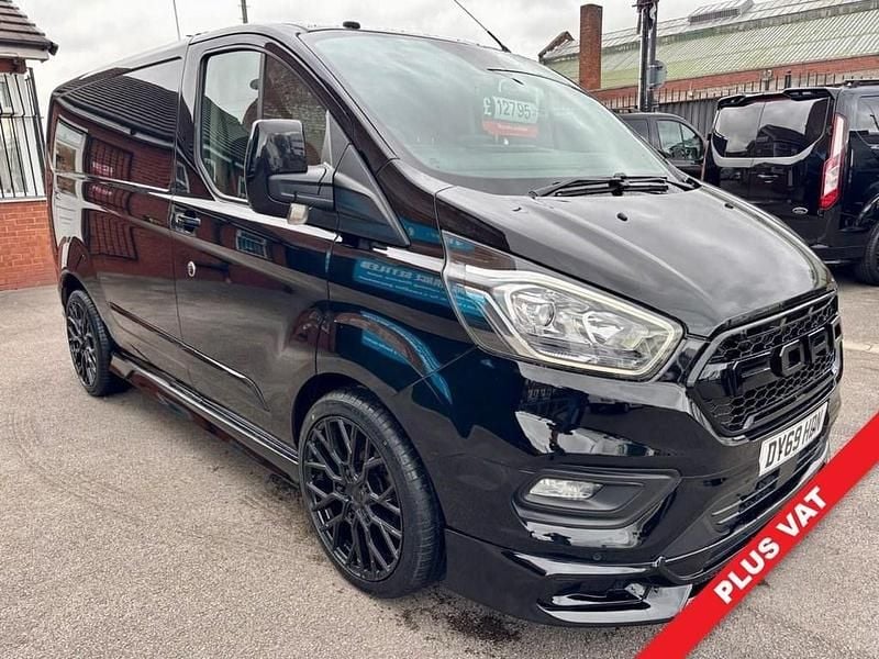 Black Used 2019 Ford Transit Custom Limited Van | £12,795 (Good price) - Image 1/4