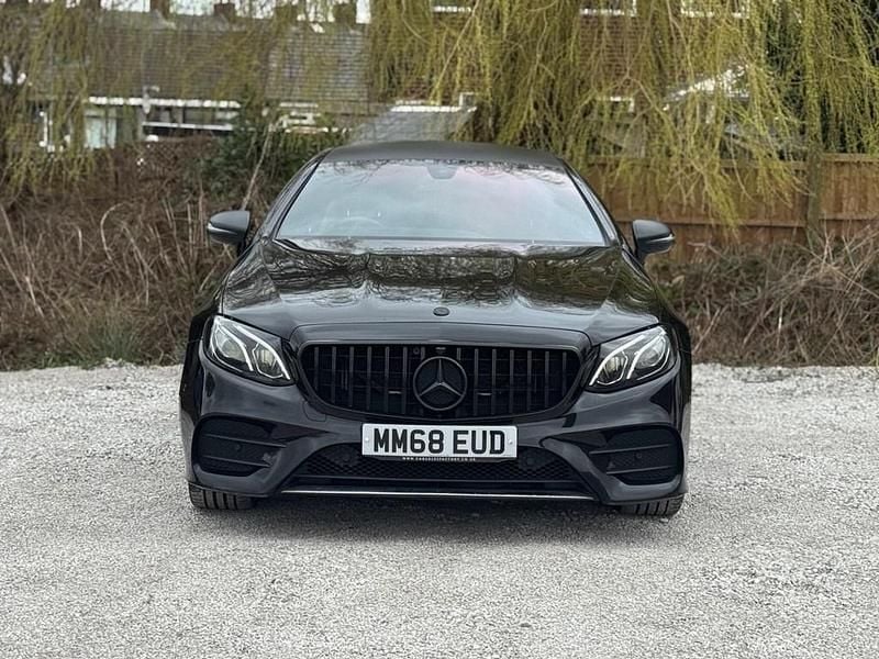 Used Mercedes E300 AMG line 245 HP (180 kW) 2019 Black Coupe