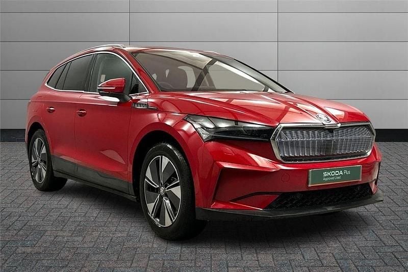 Red Used 2024 Skoda Enyaq iV SUV | £29,250 (Fair price) - Image 1/4
