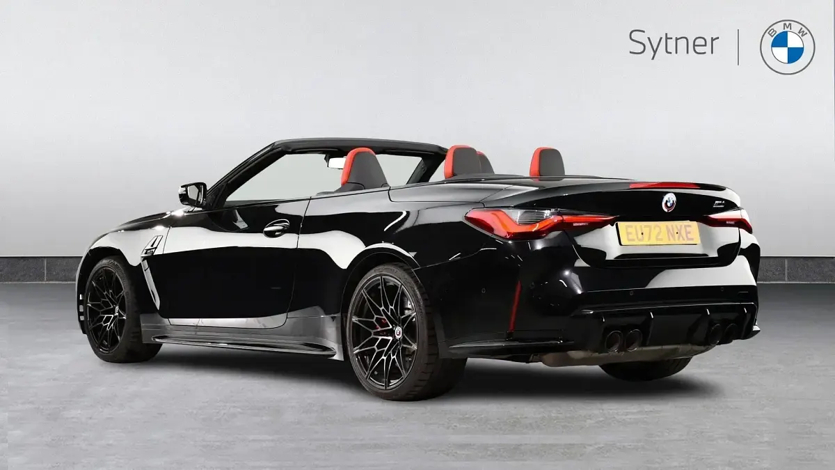 Used BMW M4 Competition Edition 503 HP (369 kW) 2022 Black Cabriolet