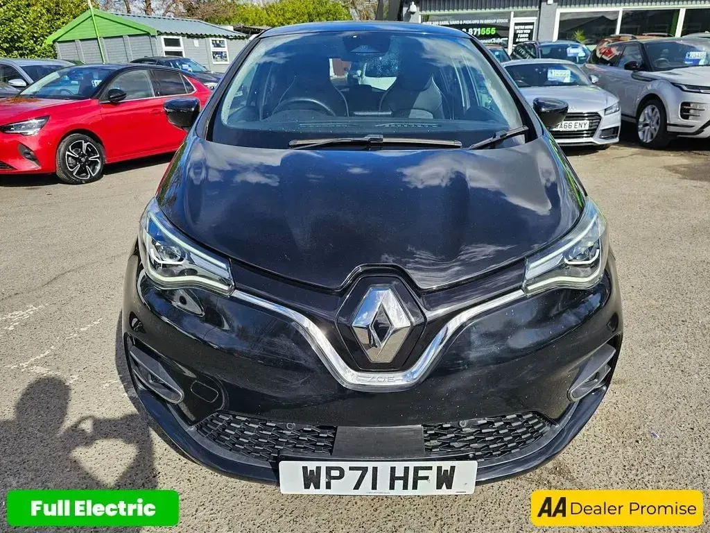 Usado Renault Zoe GT-Line 100 kW (136 CV) 2021 Negro Utilitario