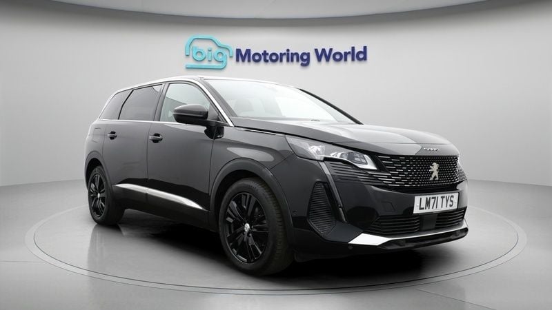 Black Used 2021 Peugeot 5008 GT MPV | £20,100 (Fair price) - Image 1/4