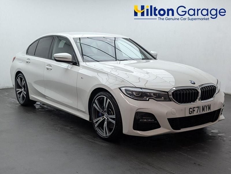 White Used 2021 BMW 330 M Sport Sedan | £25,050 (Fair price) - Image 1/4
