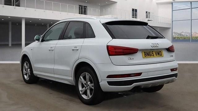 Used Audi Q3 S-Line 150 HP (110 kW) 2015 White SUV