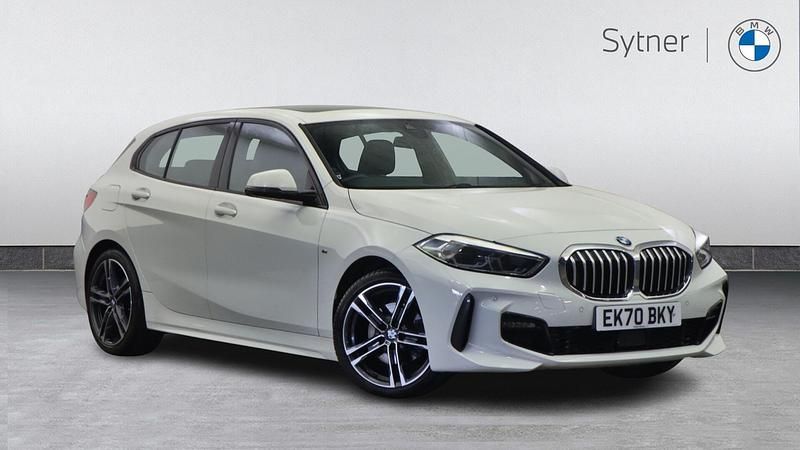 White Used 2020 BMW 118 M Sport Hatchback | £18,750 (Fair price) - Image 1/4