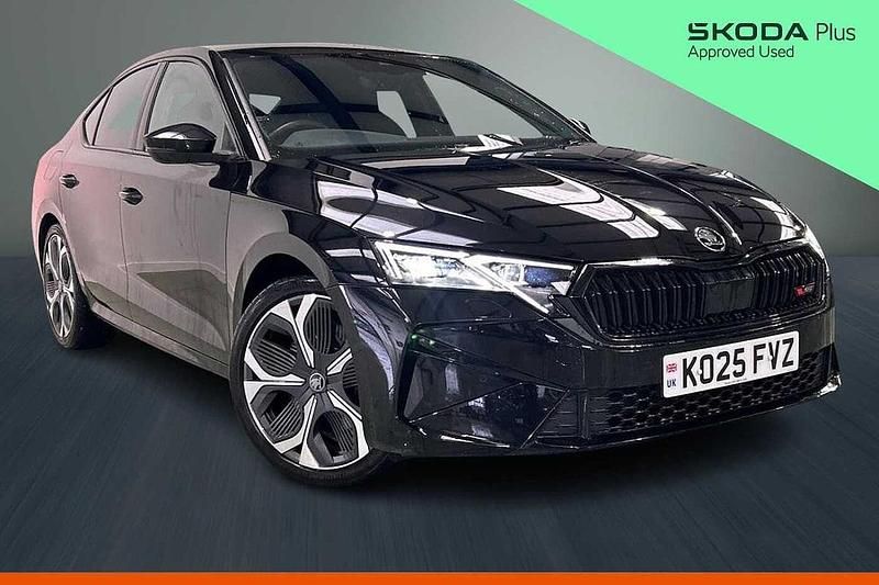 Used Skoda Octavia vRS 195 HP (143 kW) 2025 Black magic pearl effect Hatchback