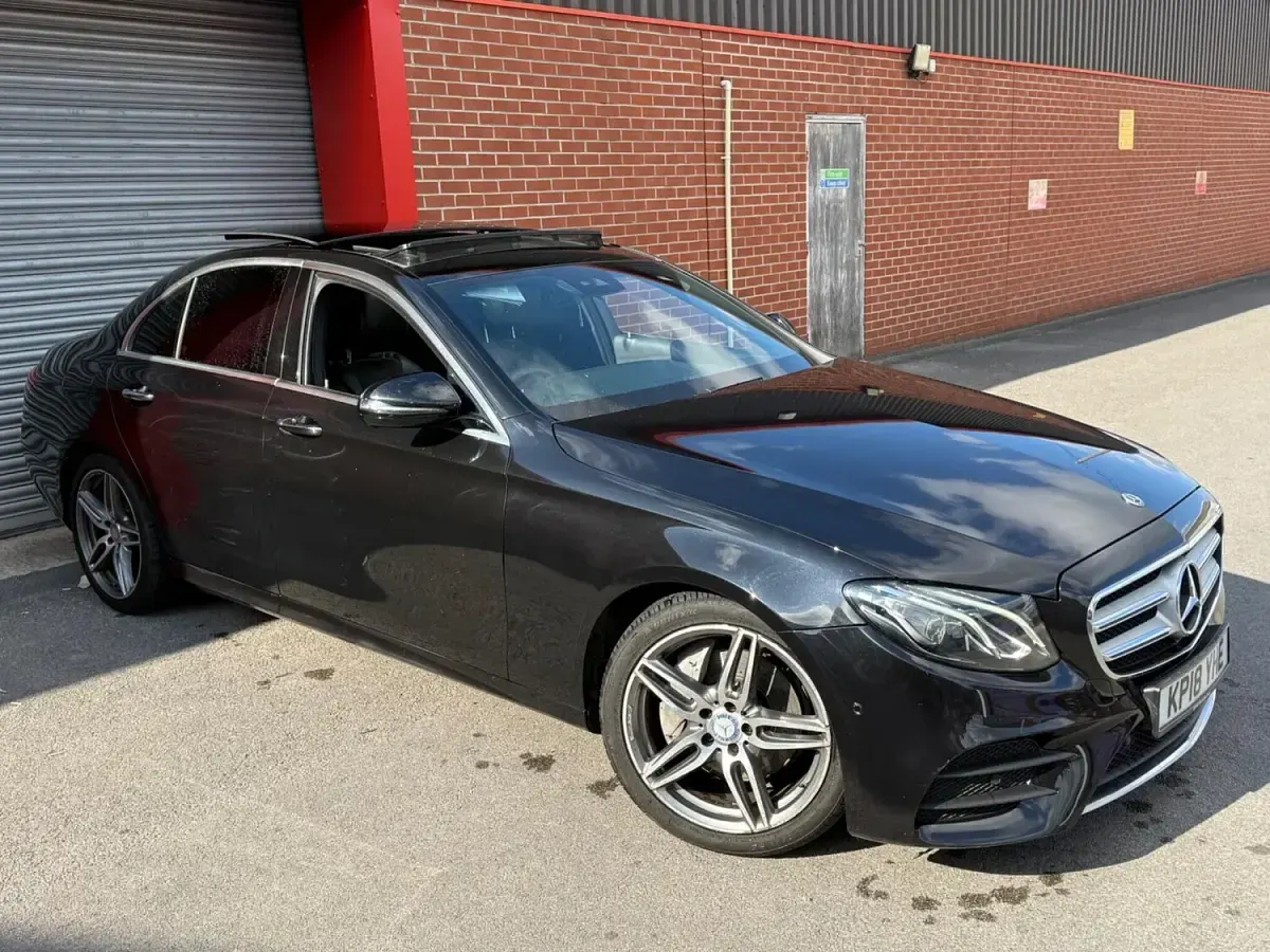 Used Mercedes E220 AMG Line Premium 2018 Black Sedan