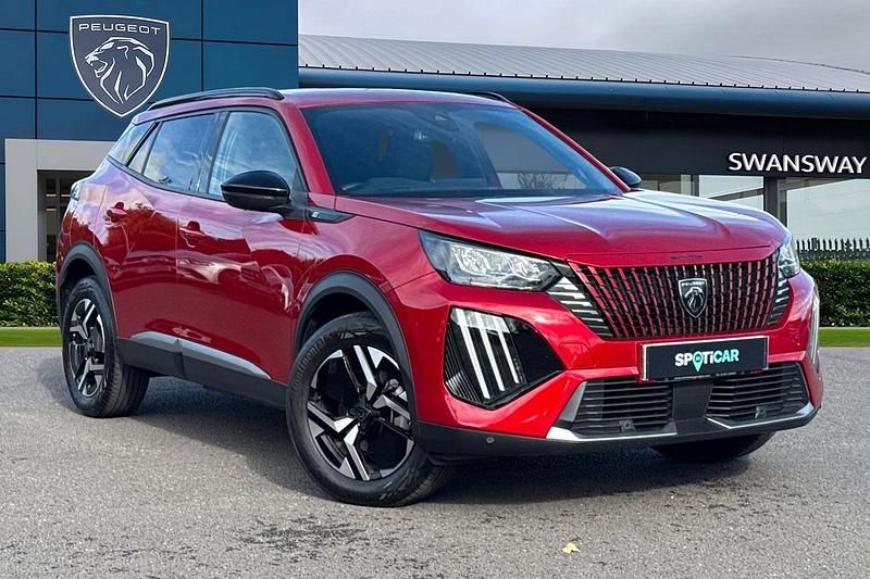 Red Used 2024 Peugeot e-2008 Allure SUV | £17,495 (A bit pricey) - Image 1/4