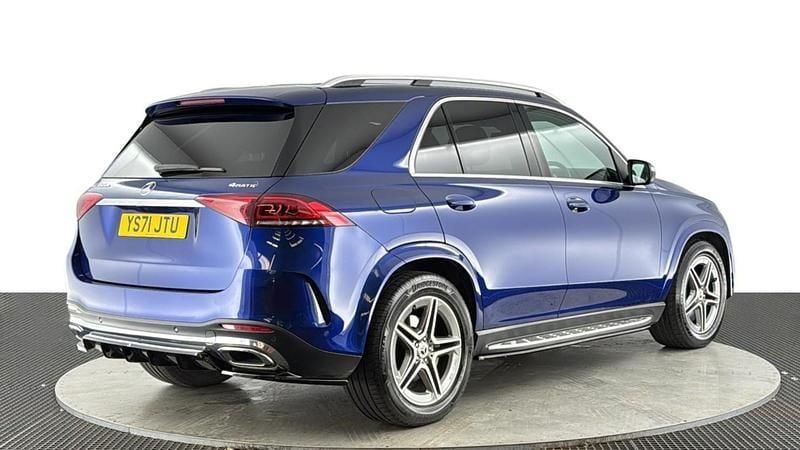 Used Mercedes GLE350 AMG line 320 HP (235 kW) 2021 Blue Estate