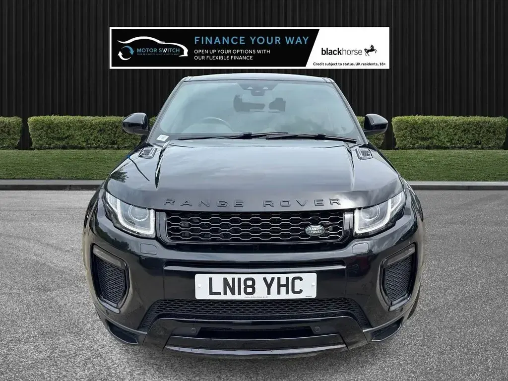 Used Land Rover Range Rover evoque HSE Dynamic 240 HP (176 kW) 2018 Black SUV