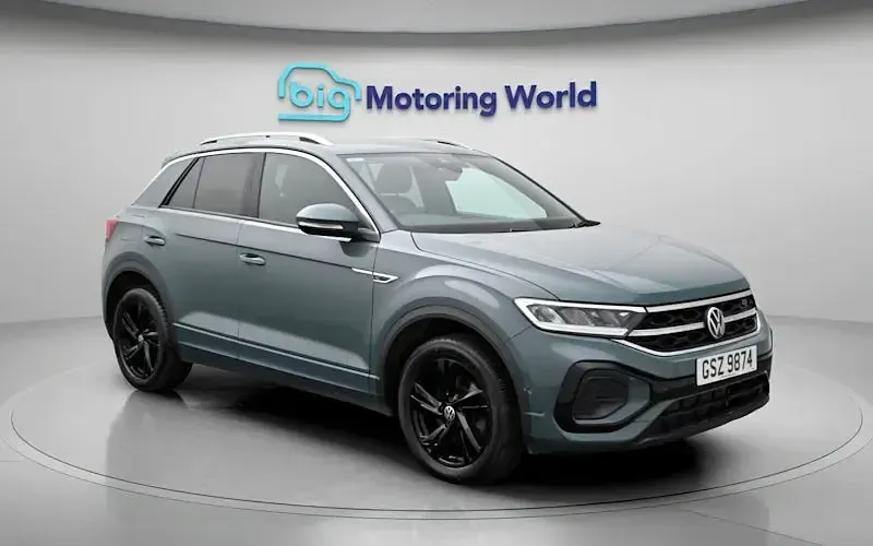 Used VW T-Roc R-line 150 HP (110 kW) 2023 Blue SUV