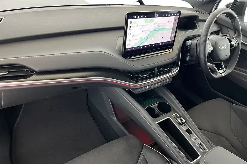 New Skoda Enyaq iV SportLine 207 kW (282 HP) 2026 Moon white SUV