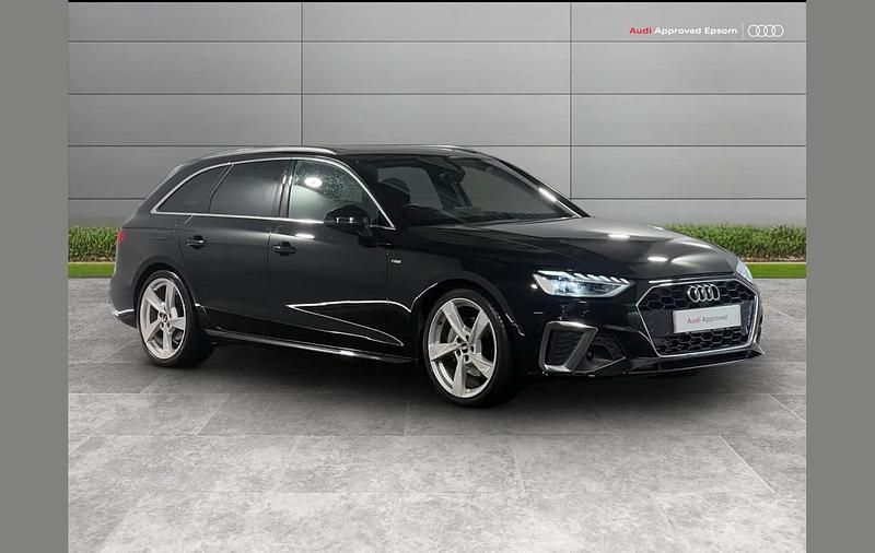 Used Audi A4 S-Line 200 HP (147 kW) 2024 Black Estate