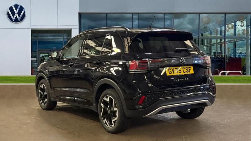 New VW T-Cross R-line 150 HP (110 kW) 2025 Deep black pearl SUV