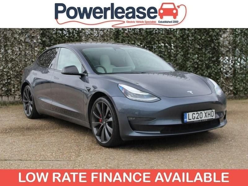 Used Tesla Model 3 Performance 82 kW (112 HP) 2020 Grey Sedan