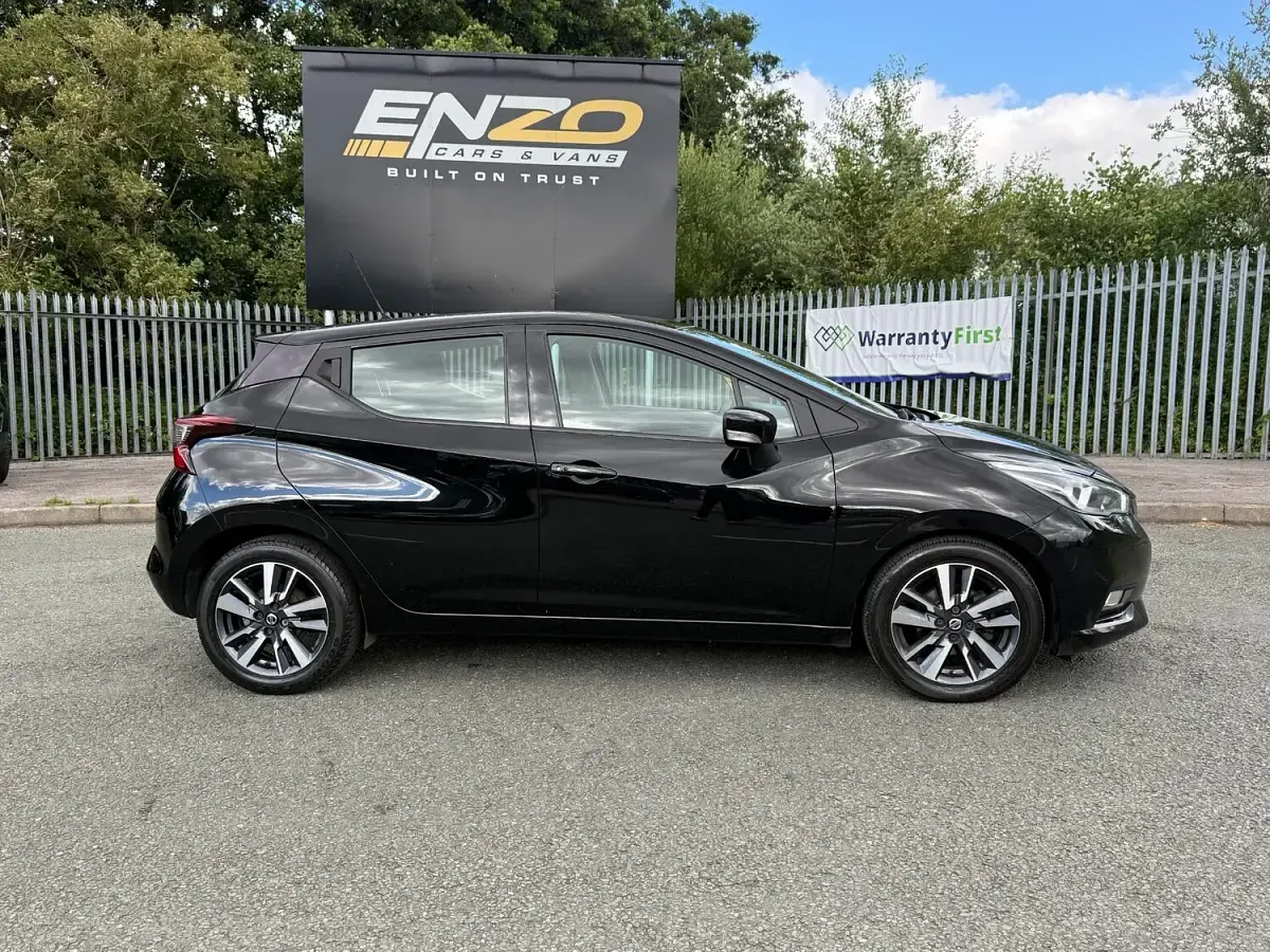 Used Nissan Micra Acenta Limited Edition 90 HP (66 kW) 2018 Black Hatchback