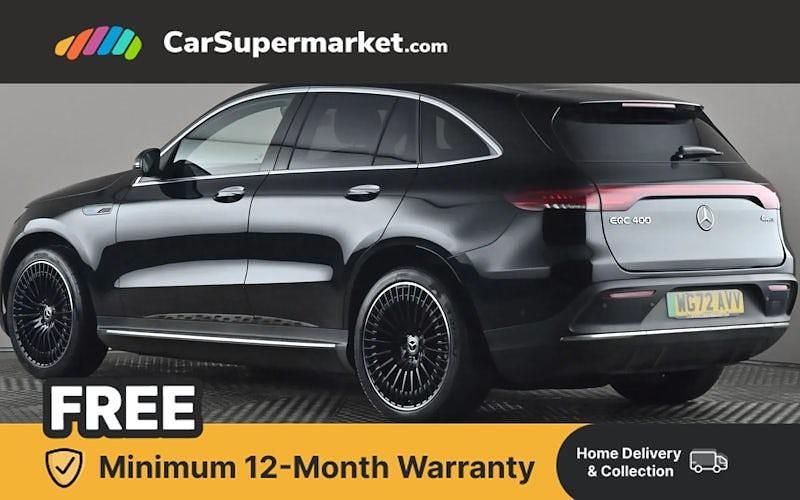 Used Mercedes EQC400 AMG Line Premium Plus 300 kW (408 HP) 2022 Black SUV