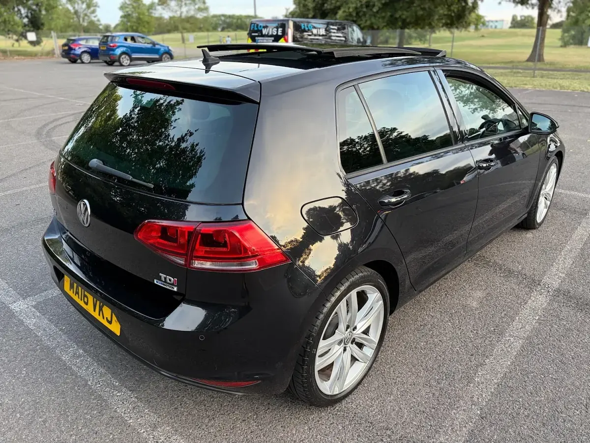Used VW Golf VII GT 2016 Black Hatchback