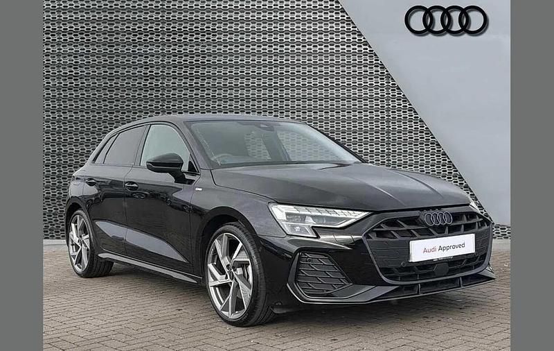 Used Audi A3 Black Edition 147 HP (108 kW) 2025 Black Hatchback