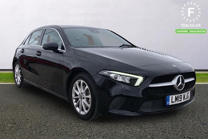 Black Used 2019 Mercedes A200 Hatchback | £16,199 (Good price) - Image 1/4