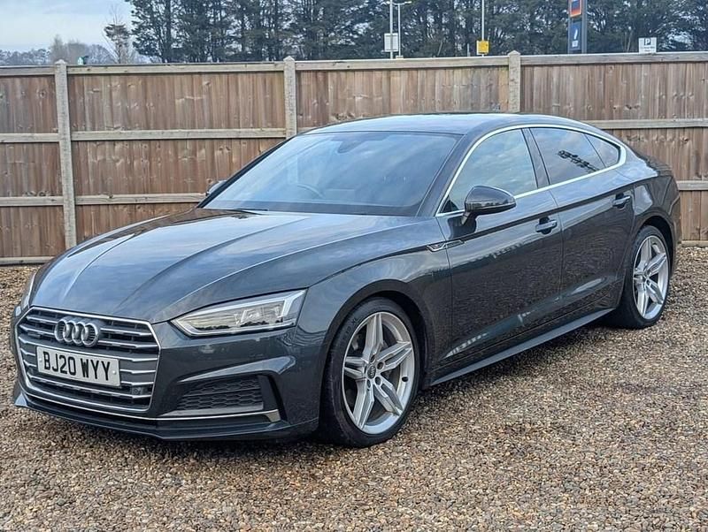Used Audi A5 Sportback S-Line 190 HP (139 kW) 2020 Grey Hatchback