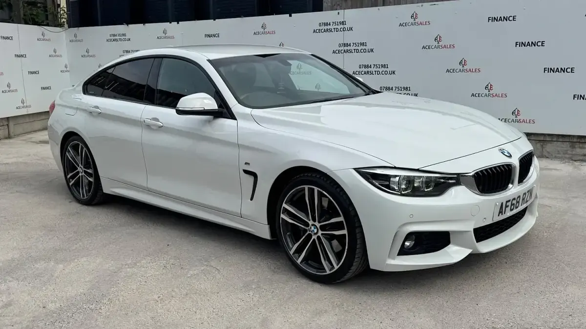 Used BMW 420 Coupé M Sport 190 HP (139 kW) 2018 White Coupe