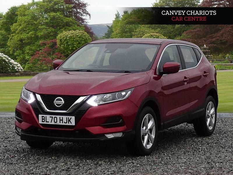Red Used 2020 Nissan Qashqai Acenta Premium SUV | £14,700 (Super price) - Image 1/4