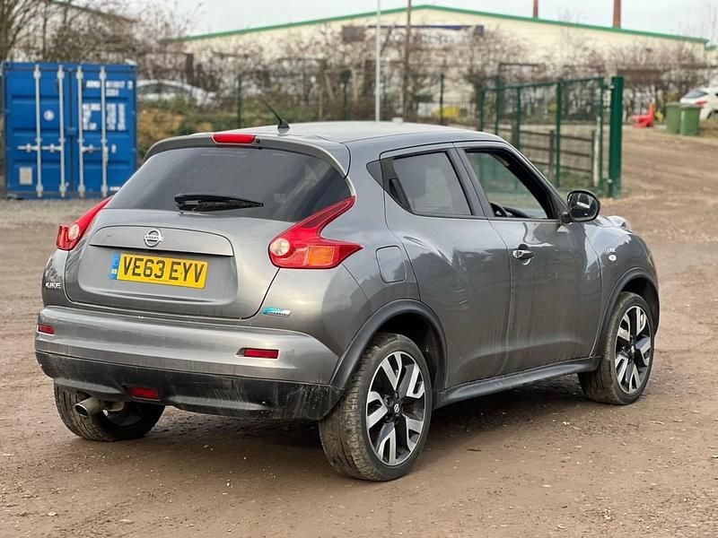 Used Nissan Juke N-TEC 110 HP (80 kW) 2014 Grey SUV