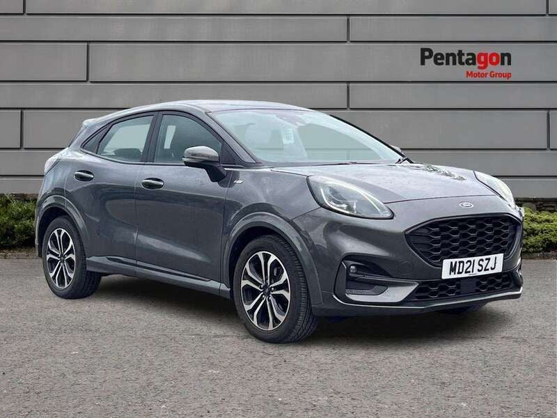 Grey Used 2021 Ford Puma ST-Line SUV | £14,495 (Fair price) - Image 1/4