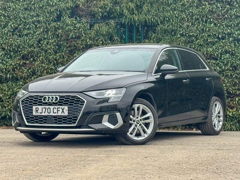 Used Audi A3 Sportback Sport 2021 Black Hatchback