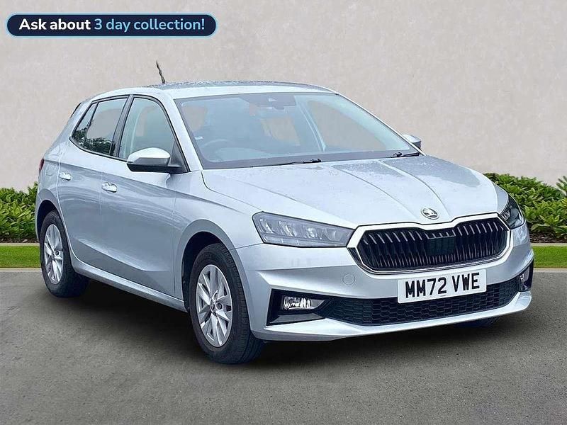 Silver Used 2022 Skoda Fabia Comfort Hatchback | £13,888 (Good price) - Image 1/4