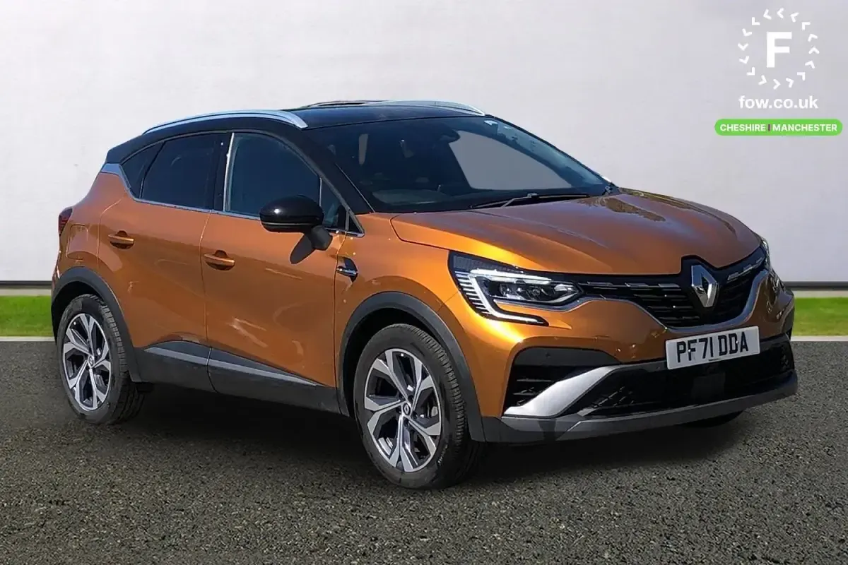 Usado Renault Captur R.S. 143 HP (105 kW) 2021 Laranja SUV