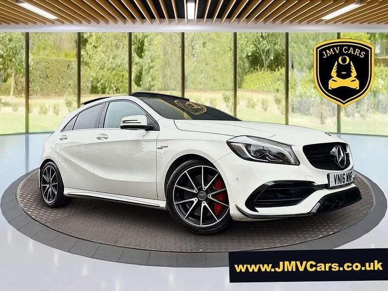 White Used 2016 Mercedes A45 AMG Premium Hatchback | £17,475 (Fair price) - Image 1/2