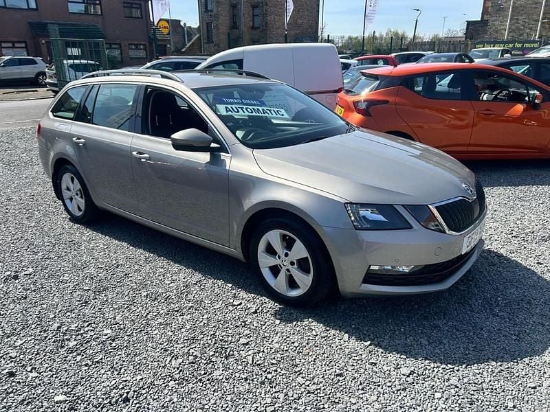 Used Skoda Octavia SE Technology 116 HP (85 kW) 2019 Beige Estate