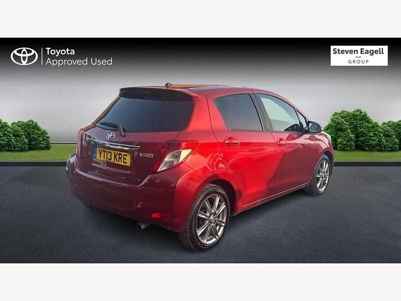 Used Toyota Yaris Multidrive S 2013 Red Hatchback
