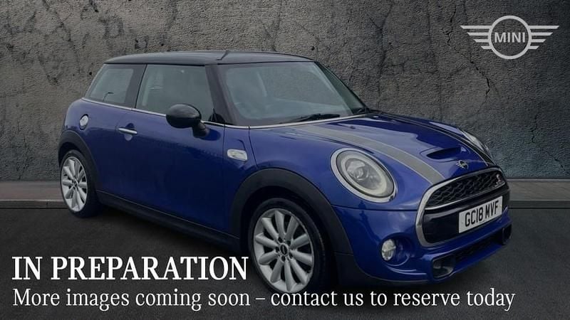 Blue Used 2018 Mini Cooper S Hatch Hatchback | £14,295 (Fair price) - Image 1/4