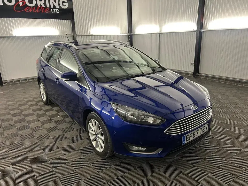 Used Ford Focus Titanium 2018 Blue Estate