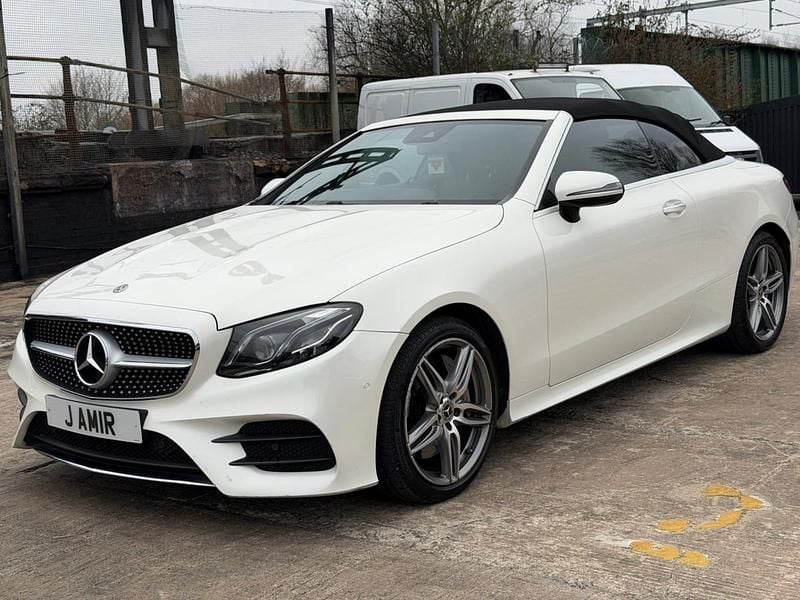 Used Mercedes E350 AMG Line Premium Plus 258 HP (189 kW) 2017 White Cabriolet