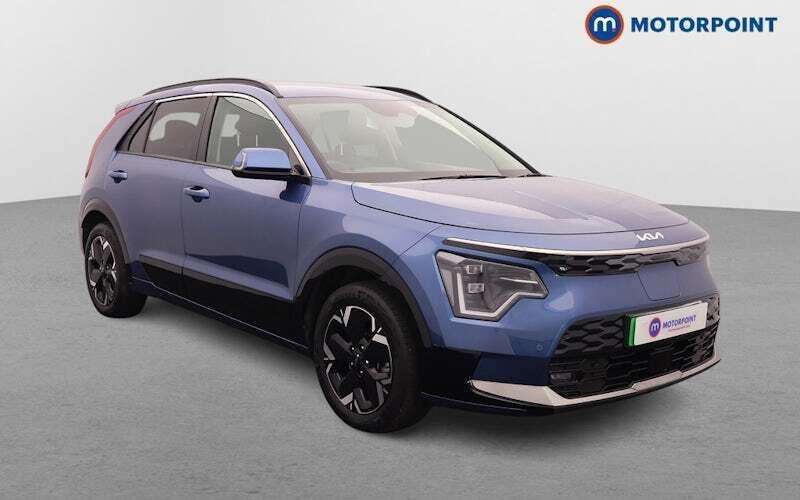 Blue Used 2024 Kia e-Niro SUV | £22,499 (Fair price) - Image 1/4