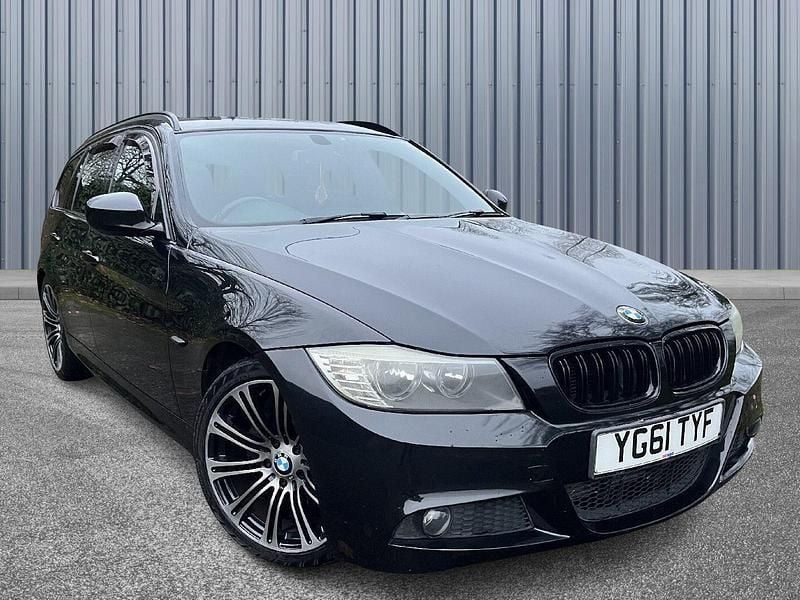 Black Used 2011 BMW 320 Sport Line Estate | £3,995 (Fair price) - Image 1/4