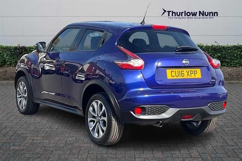 Used Nissan Juke Tekna 117 HP (86 kW) 2016 Blue SUV