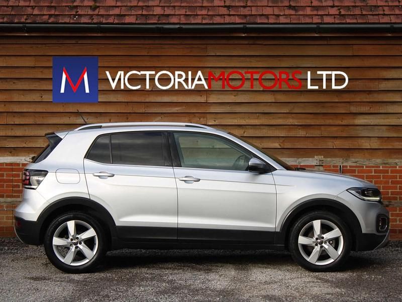Used VW T-Cross SEL 2021 Silver SUV
