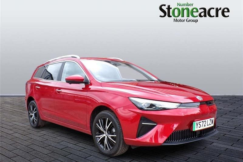 Red Used 2022 MG MG5 EV Trophy Estate | £14,995 (Super price) - Image 1/4