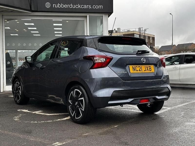Used Nissan Micra Acenta 92 HP (67 kW) 2021 Grey Hatchback