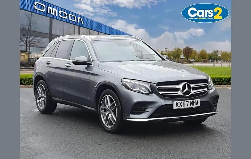 Used Mercedes GLC220 AMG line 168 HP (123 kW) 2017 Grey SUV