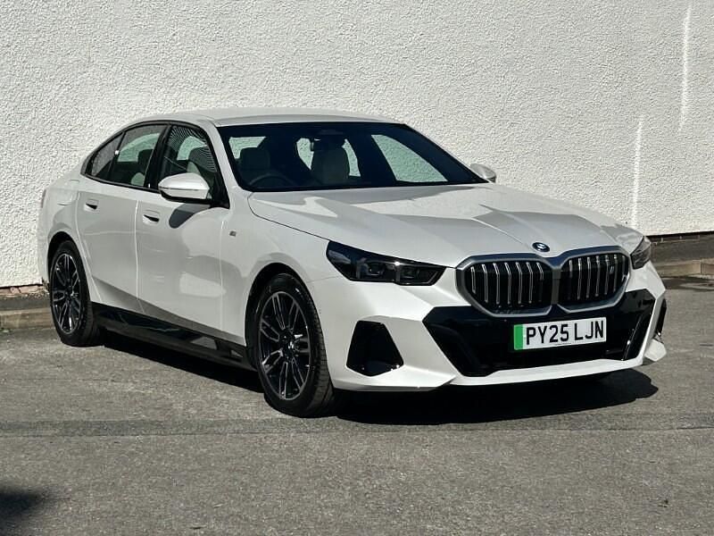 White Used 2025 BMW i5 M Sport Sedan | £49,950 - Image 1/4
