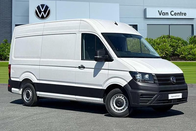 White New 2025 VW Crafter Business Van | £28,991 (Good price) - Image 1/4