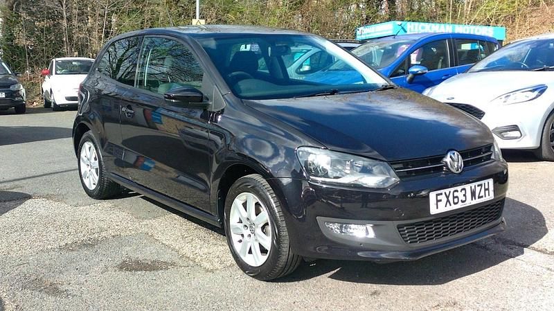 Used VW Polo Edition 70 HP (51 kW) 2013 Black Hatchback