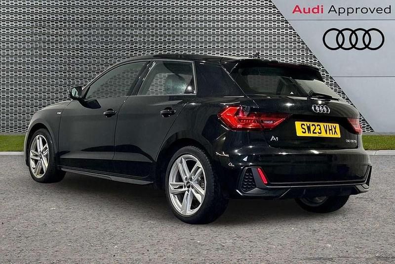 Used Audi A1 S-Line 108 HP (79 kW) 2023 Black Hatchback