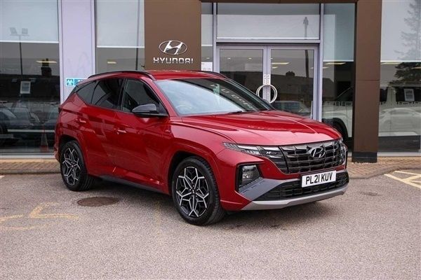 Red Used 2021 Hyundai Tucson N Line SUV | £20,985 (A bit pricey) - Image 1/1